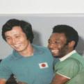 Kamamoto con Pelé