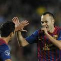 Iniesta y Xavi. Foto: lainformacion.com