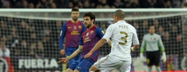 Piqué y Pepe en el Clásico / Foto: lainformacion.com