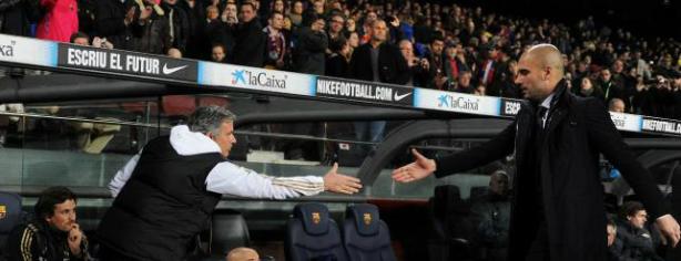 Jose Mourinho y Pep Guardiola / Foto: lainformacion.com