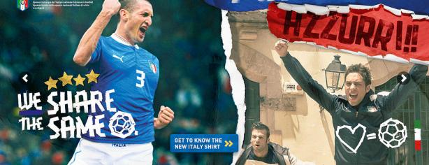 Italia y Puma en la Eurocopa 2012