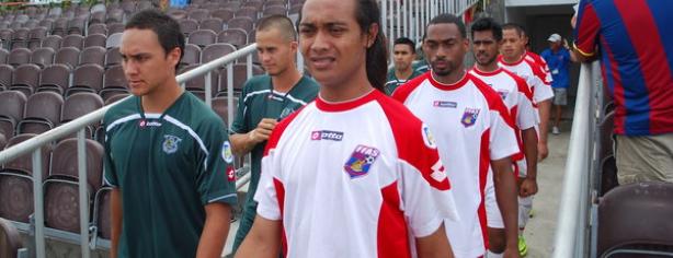 El futbolista Johnny Saelua
