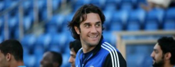 Luca Toni, con el Al Nasr