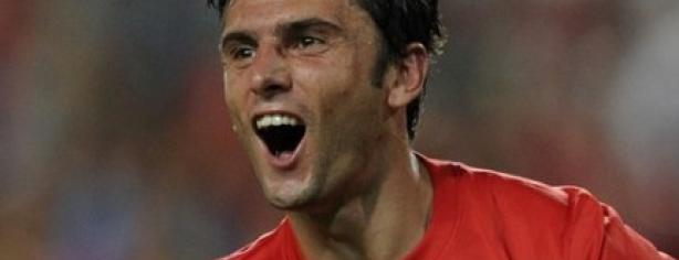 Hélder Postiga, delantero de Portugal