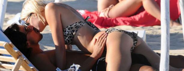 Sami Khedira y Lena Gercke