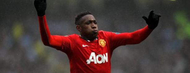 Danny Wellbeck celebrando un gol con el Manchester United/ Lainformacion.com