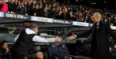 Jose Mourinho y Pep Guardiola / Foto: lainformacion.com