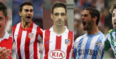 Adrián, Juanfran, Isco, Beñat y Javi García, novedades de España