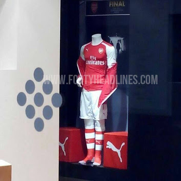 Camiseta Puma del Arsenal 2014 - 2015