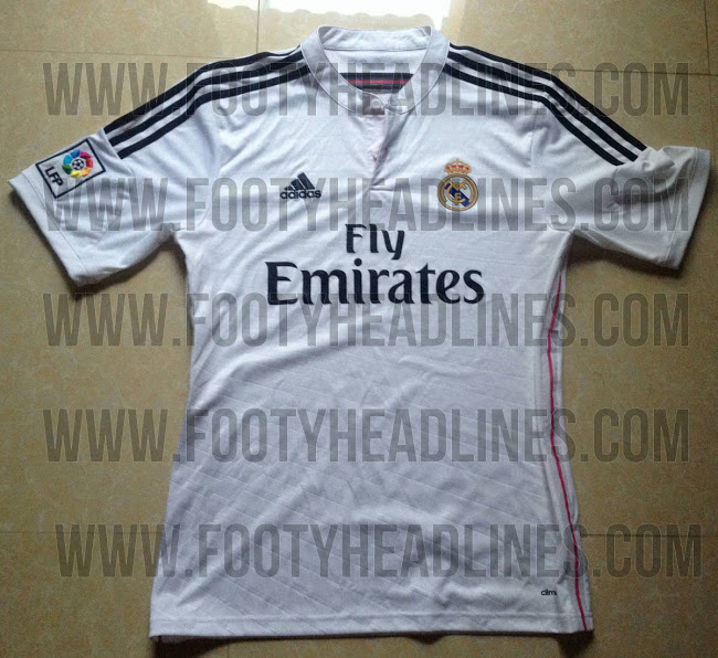 Las nuevas camisetas del Real Madrid para la temporada 2014 - 2015