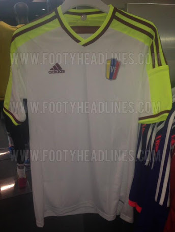 Camiseta suplente de Venezuela 2014 - 2015