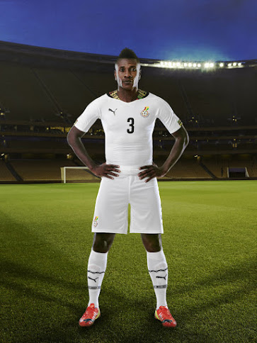 Las camisetas de Ghana en Mundial de Brasil 2014