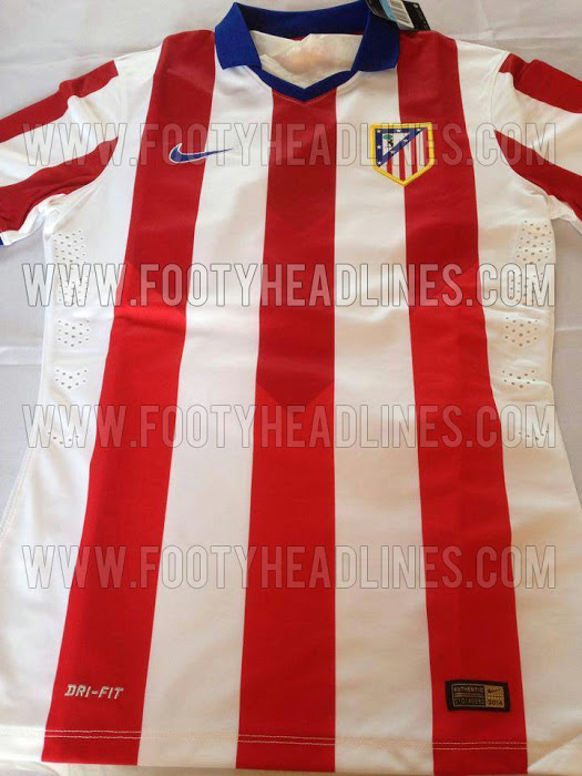 Las nuevas camisetas del Atlético de Madrid 2014 - 2015