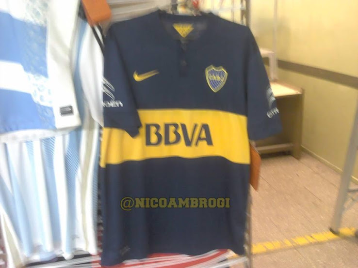 Camiseta de Boca Juniors para la temporada 2014 - 2015