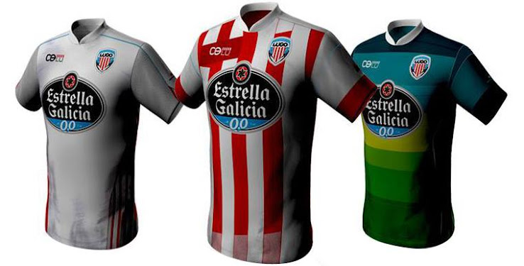 Camisetas del Lugo para la temporada 2014 - 2015