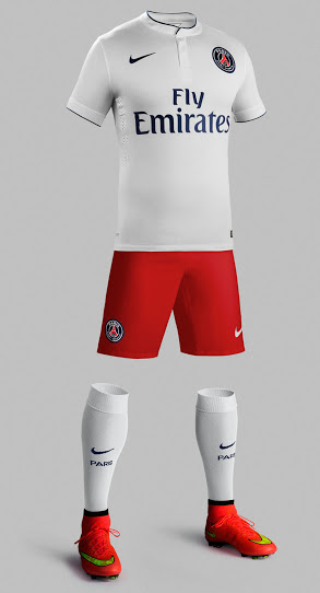 Segunda equipación del PSG temporada 2014 - 2015