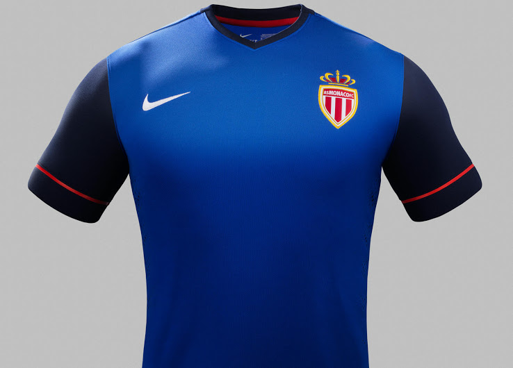Camiseta suplente de Monaco 2014 - 2015