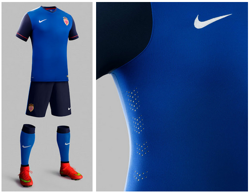 Camiseta suplente de Monaco 2014 - 2015