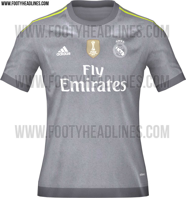 Filtradas las camisetas del Real Madrid 2015 - 2016