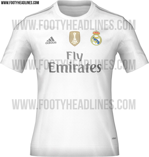 Filtradas las camisetas del Real Madrid 2015 - 2016