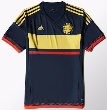 La nueva camiseta de Colombia para la Copa América 2015