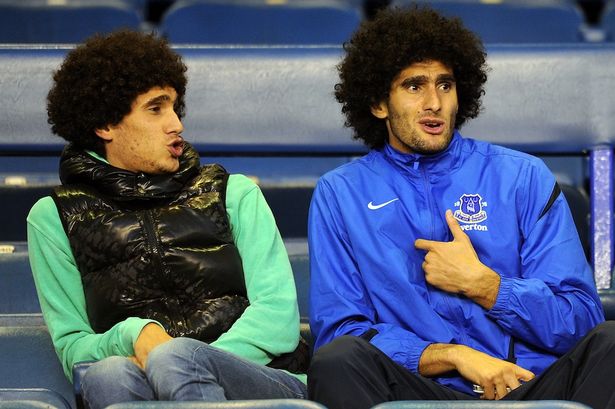 Fellaini y su hermano
