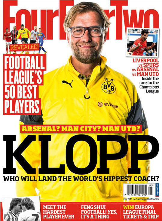 portada FourFourTwo de Jurgen Klopp