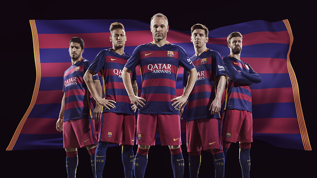 Camiseta del Barcelona 2015 - 2016