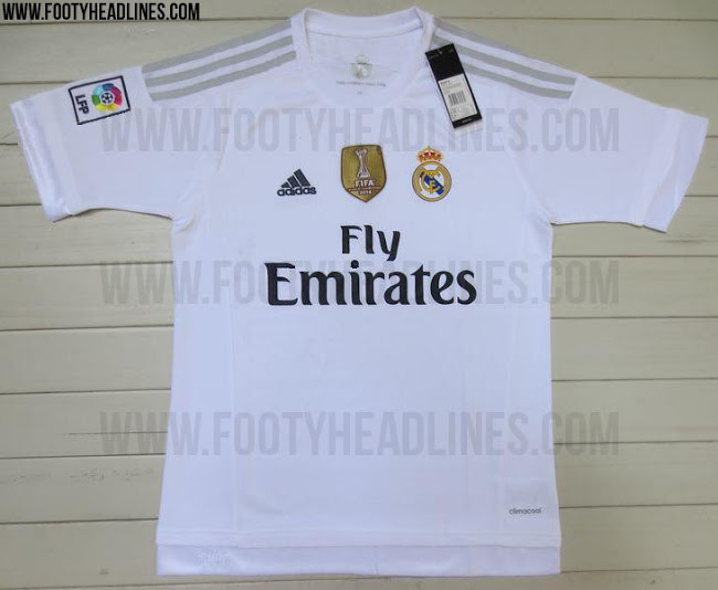 Camisetas del Real Madrid 2015 - 2016