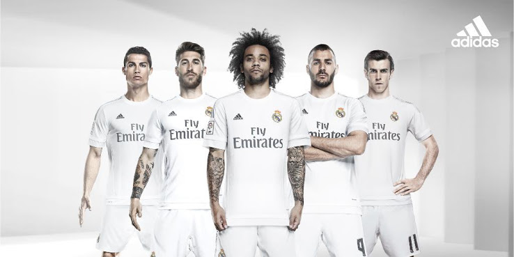 Las camisetas del Real Madrid para la temporada 2015 - 2016