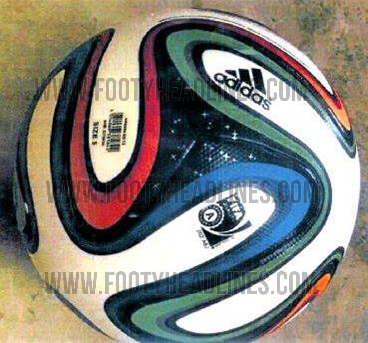 Balón oficial Mundial Brasil 2014: Adidas Brazuca 2014