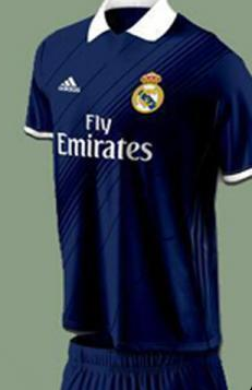 Camiseta suplente del Real Madrid 2014 - 2015