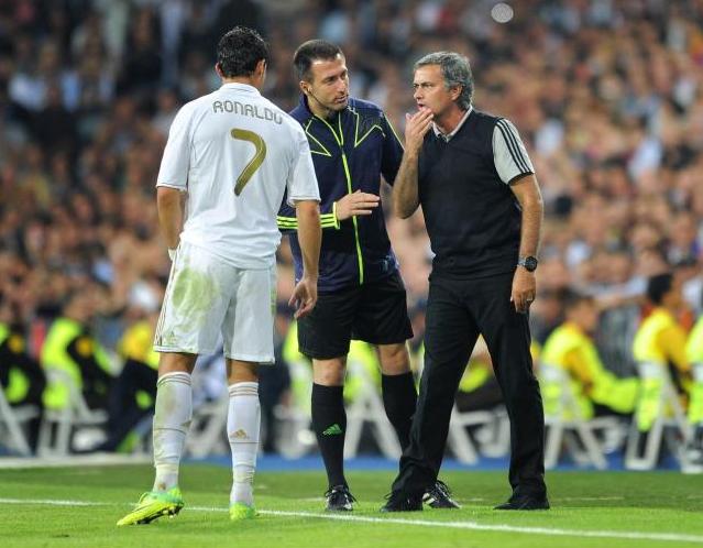 Mourinho y Cristiano. Binomio ganador. Foto:lainformacion.com/EFE