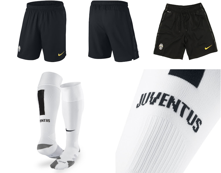 Pantalón y medias de la Juventus 2013-2014
