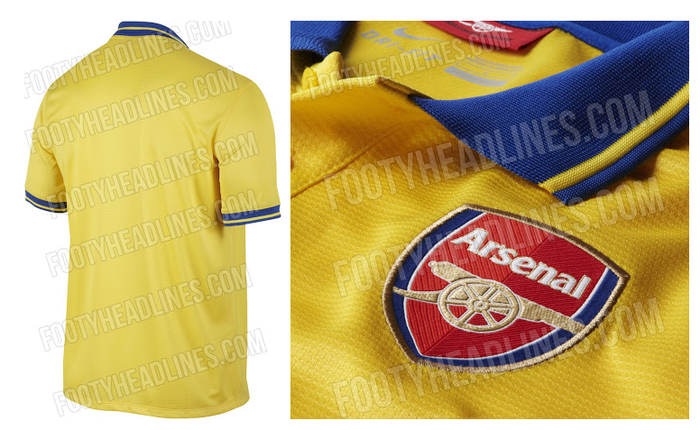 Nueva camiseta del Arsenal 2013-2014