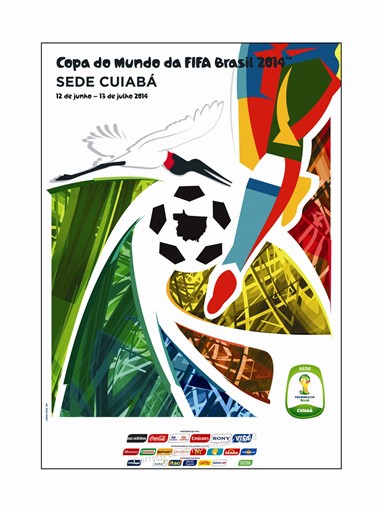 Cartel Mundial 2014 Cuiaba