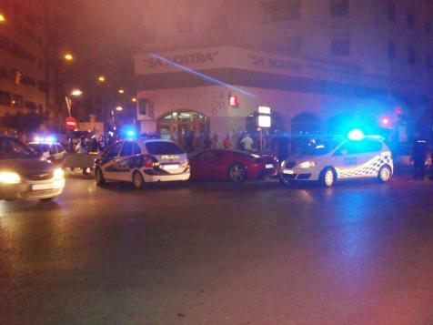 Detención coche Benzema