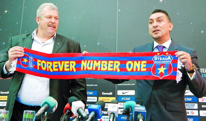 Helmuth Duckadam presidente del Steaua de Bucarest