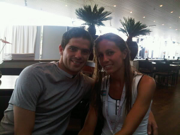 Gisela Dulko y Fernando Gago