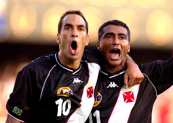 Edmundo y Romario