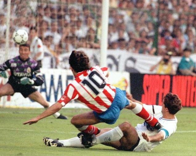 Futre fue el azote del Real Madrid. Foto:lainformacion.com/EFE