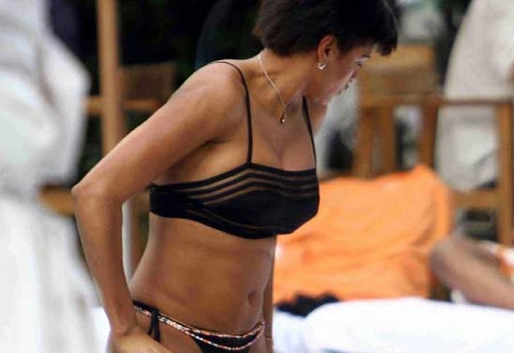 Georgette Eto'o antes de hacer topless