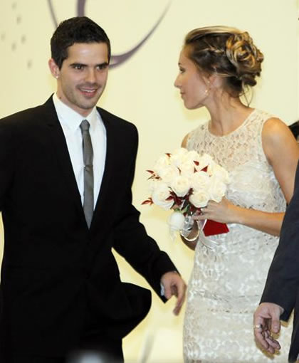 Gisela Dulko y Fernando Gago
