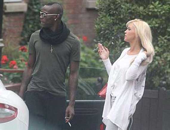 Holly Henderson y Mario Balotelli