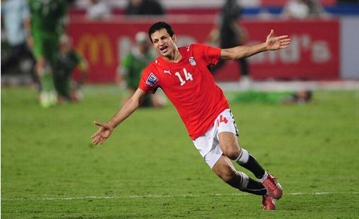 Sayed, el autor del agónico gol egipcio frente a Argelia, espera celebrar en el desempate que se jugará en Sudán