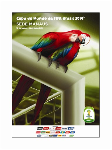 Cartel Mundial 2014 Manaus