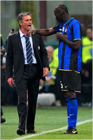 Mourinho y Balotelli