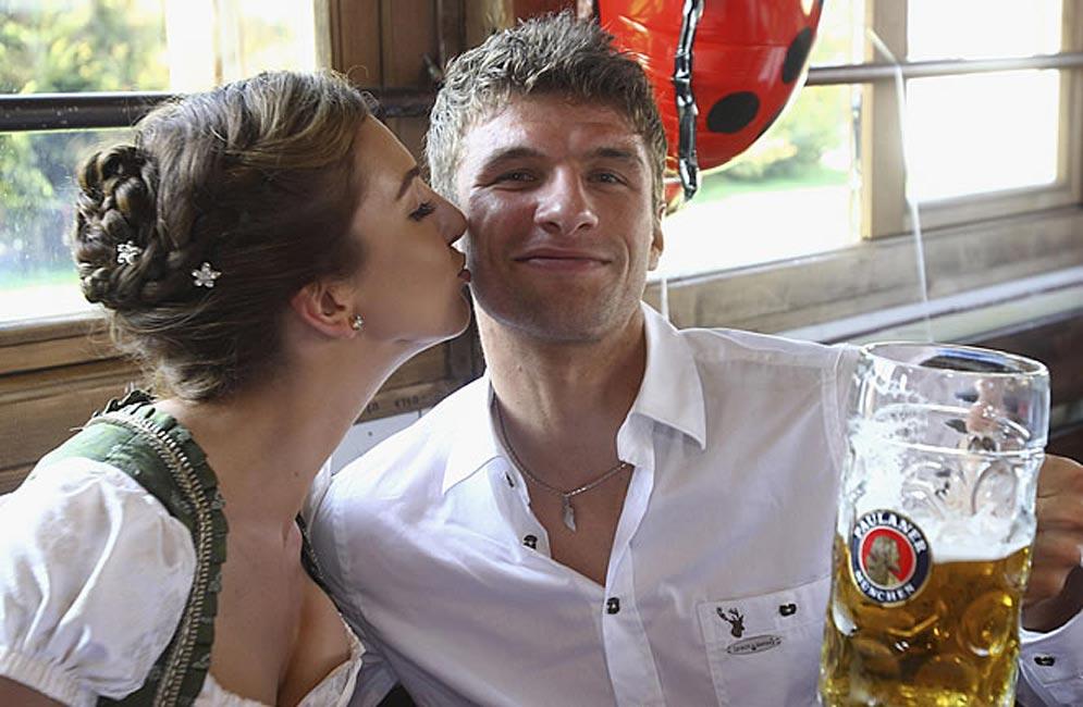Muller en el Oktoberfest