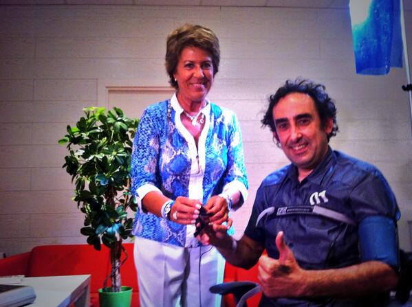 Iturralde González con el polígrafo en Tiki-Taka de Cuatro