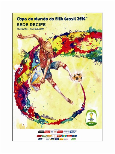 Cartel Mundial 2014 Recife